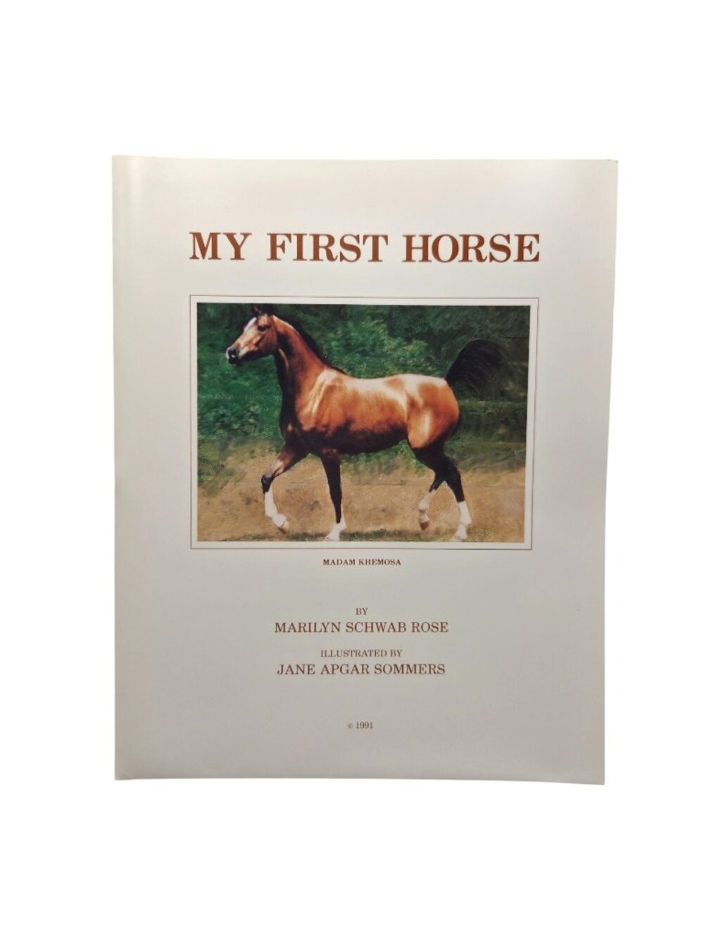 First Edition My First Horse Paper Doll Kit Uncut Madam Khemosa Arabian Stable